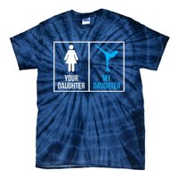 Your Daughter MY Daughter Ice Skating Tie-Dye T-Shirt