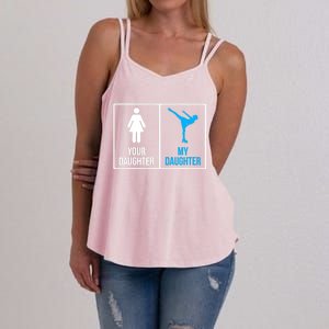 Your Daughter MY Daughter Ice Skating Women's Strappy Tank