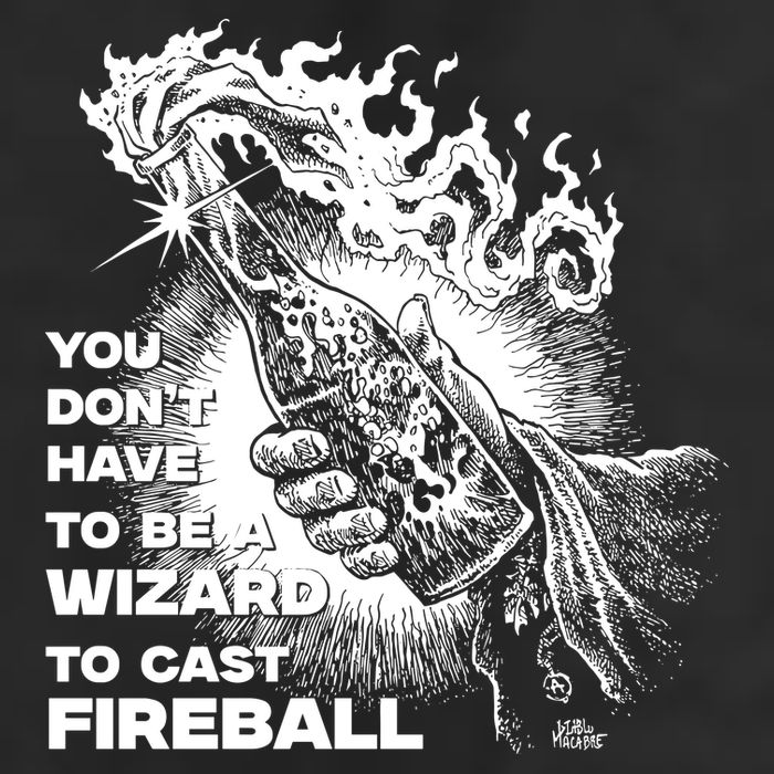 You Dont Need To Be A Wizard To Cast A F.I.R.E.B.A.L.L Diablo Macabre Cool Comfort Performance Bucket Hat