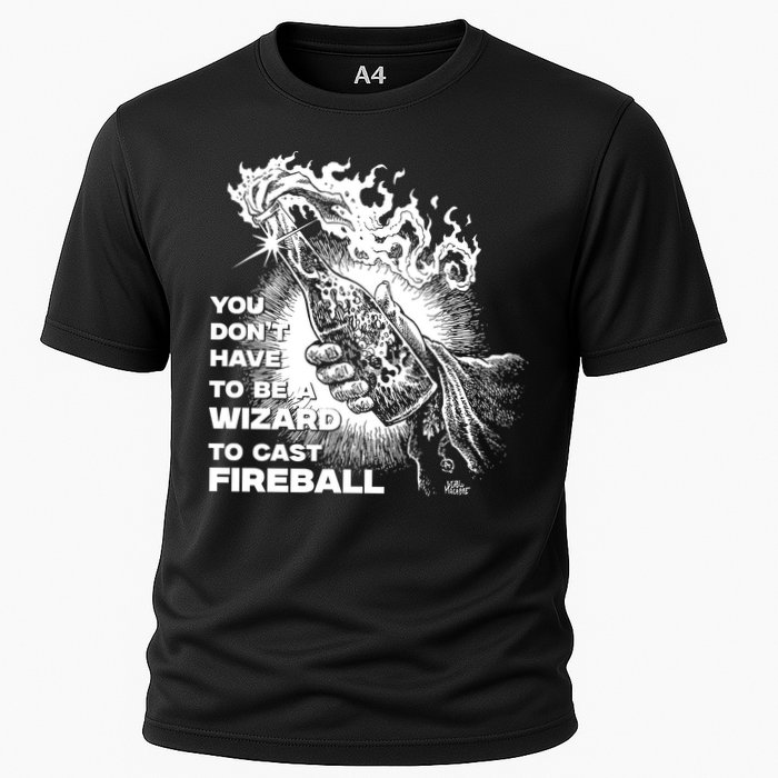 You Dont Need To Be A Wizard To Cast A F.I.R.E.B.A.L.L Diablo Macabre Performance Shirt