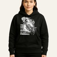 You Dont Need To Be A Wizard To Cast A F.I.R.E.B.A.L.L Diablo Macabre Hoodie