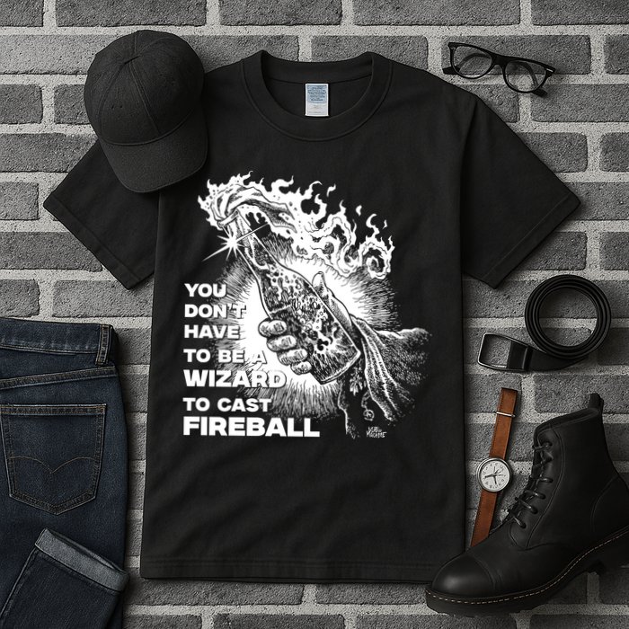 You Dont Need To Be A Wizard To Cast A F.I.R.E.B.A.L.L Diablo Macabre Tall T-Shirt