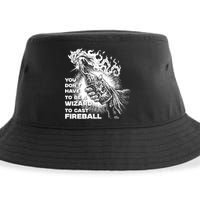 You Dont Need To Be A Wizard To Cast A F.I.R.E.B.A.L.L Diablo Macabre Sustainable Bucket Hat