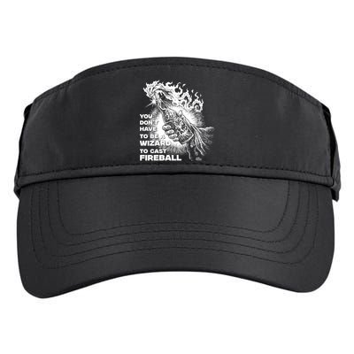 You Dont Need To Be A Wizard To Cast A F.I.R.E.B.A.L.L Diablo Macabre Adult Drive Performance Visor
