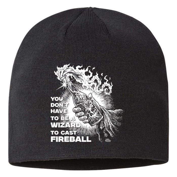 You Dont Need To Be A Wizard To Cast A F.I.R.E.B.A.L.L Diablo Macabre Sustainable Beanie