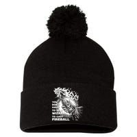 You Dont Need To Be A Wizard To Cast A F.I.R.E.B.A.L.L Diablo Macabre Pom Pom 12in Knit Beanie