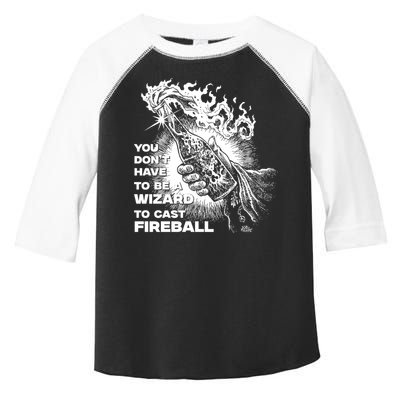 You Dont Need To Be A Wizard To Cast A F.I.R.E.B.A.L.L Diablo Macabre Toddler Fine Jersey T-Shirt