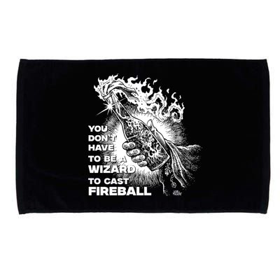 You Dont Need To Be A Wizard To Cast A F.I.R.E.B.A.L.L Diablo Macabre Microfiber Hand Towel