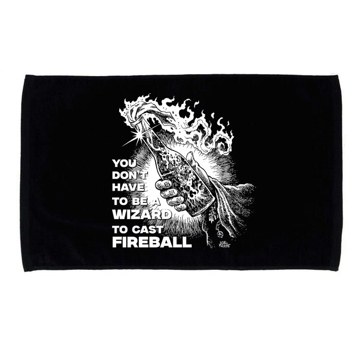 You Dont Need To Be A Wizard To Cast A F.I.R.E.B.A.L.L Diablo Macabre Microfiber Hand Towel