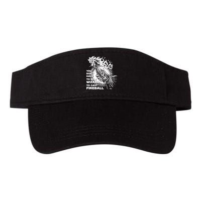 You Dont Need To Be A Wizard To Cast A F.I.R.E.B.A.L.L Diablo Macabre Valucap Bio-Washed Visor