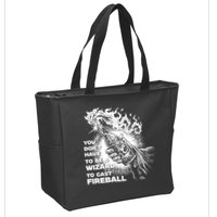 You Dont Need To Be A Wizard To Cast A F.I.R.E.B.A.L.L Diablo Macabre Zip Tote Bag
