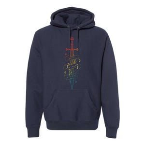 You Do Not Yield Funny Retro Premium Hoodie