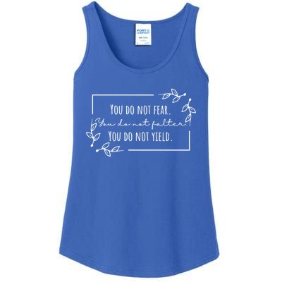 You Do Not Yield Don’T Let The Hard Days Win Gift Ladies Essential Tank