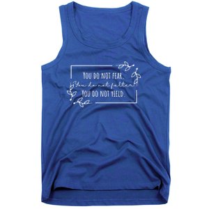 You Do Not Yield Don’T Let The Hard Days Win Gift Tank Top