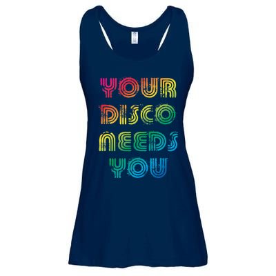 Your Disco Needs You Ladies Essential Flowy Tank