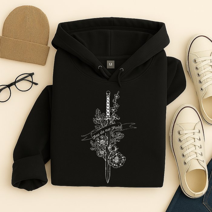 You Do Not Yield Reading Lover Book Nerd Book Lover Bookworm Hoodie