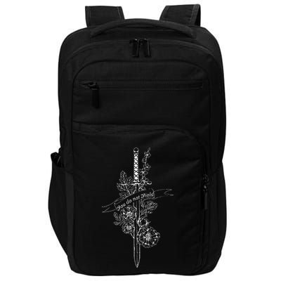 You Do Not Yield Reading Lover Book Nerd Book Lover Bookworm Impact Tech Backpack