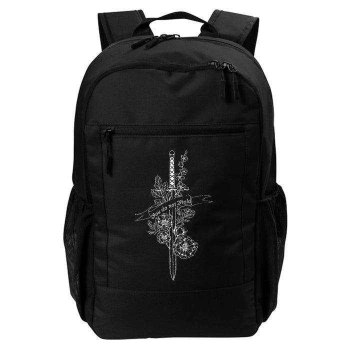 You Do Not Yield Reading Lover Book Nerd Book Lover Bookworm Backpack