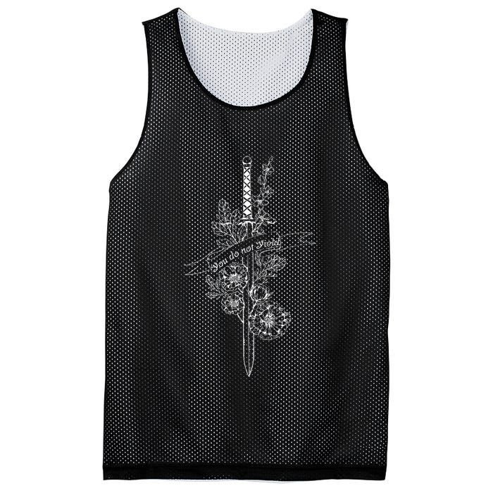You Do Not Yield Reading Lover Book Nerd Book Lover Bookworm Mesh Reversible Basketball Jersey Tank
