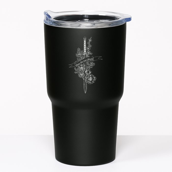 You Do Not Yield Reading Lover Book Nerd Book Lover Bookworm Tumbler
