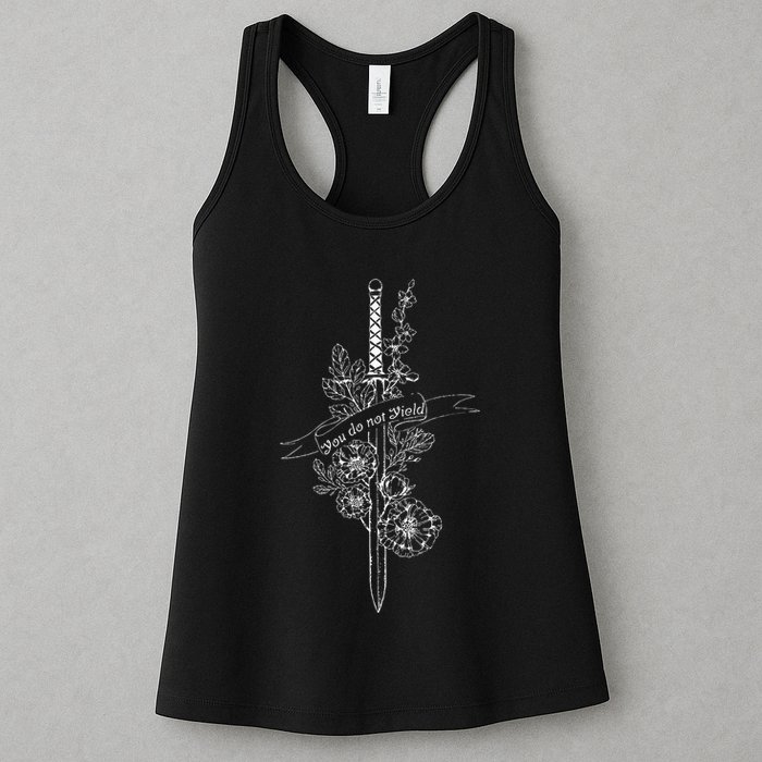 You Do Not Yield Reading Lover Book Nerd Book Lover Bookworm Womens Tank Top