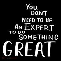 You Dont Need To Be An Expert To Do Something Great High Crown Mesh Back Trucker Hat
