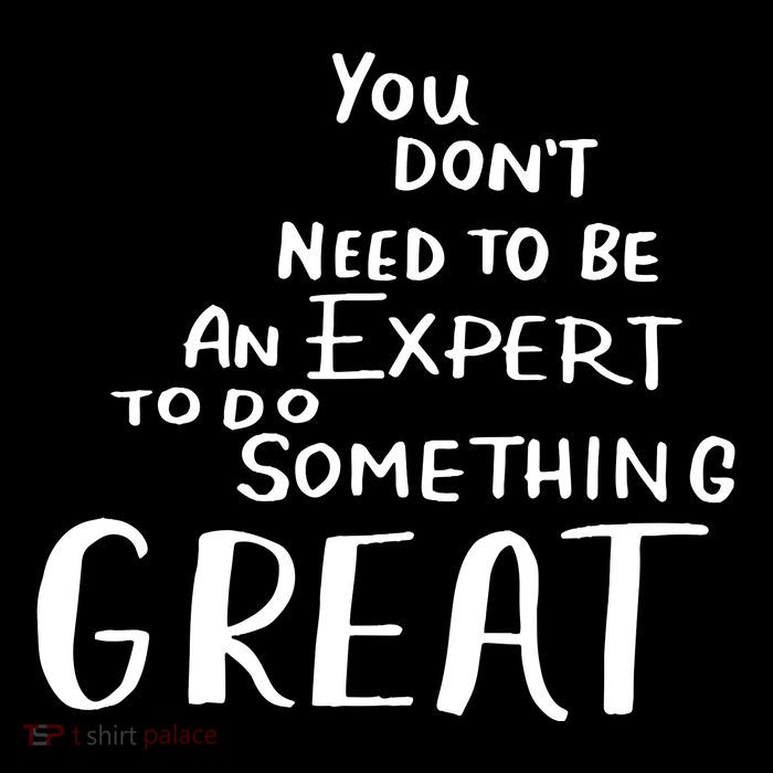 You Dont Need To Be An Expert To Do Something Great City Backpack