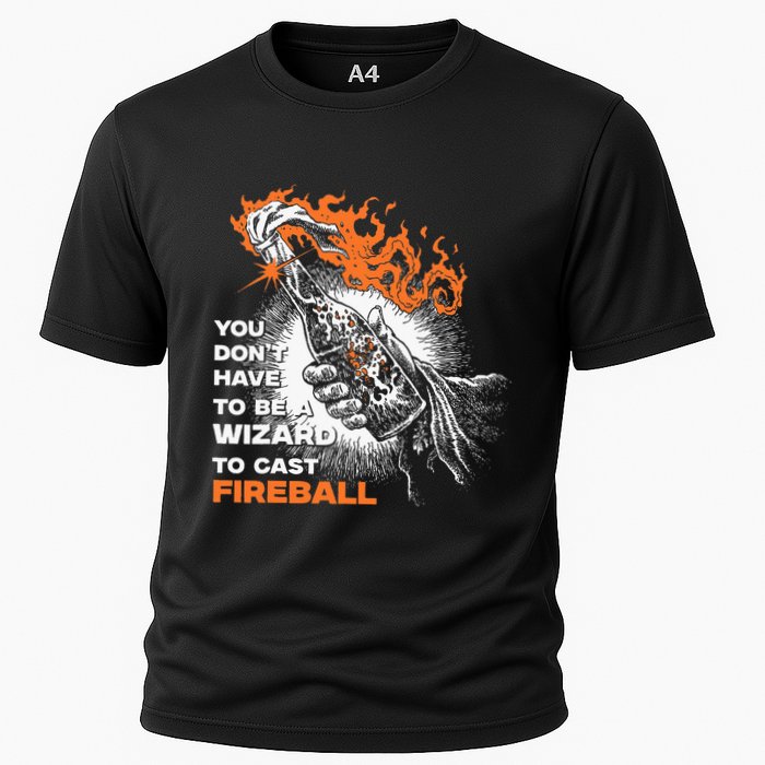 You Dont Need To Be A Wizard To Cast A F.I.R.E.B.A.L.L Cooling Performance Crew T-Shirt