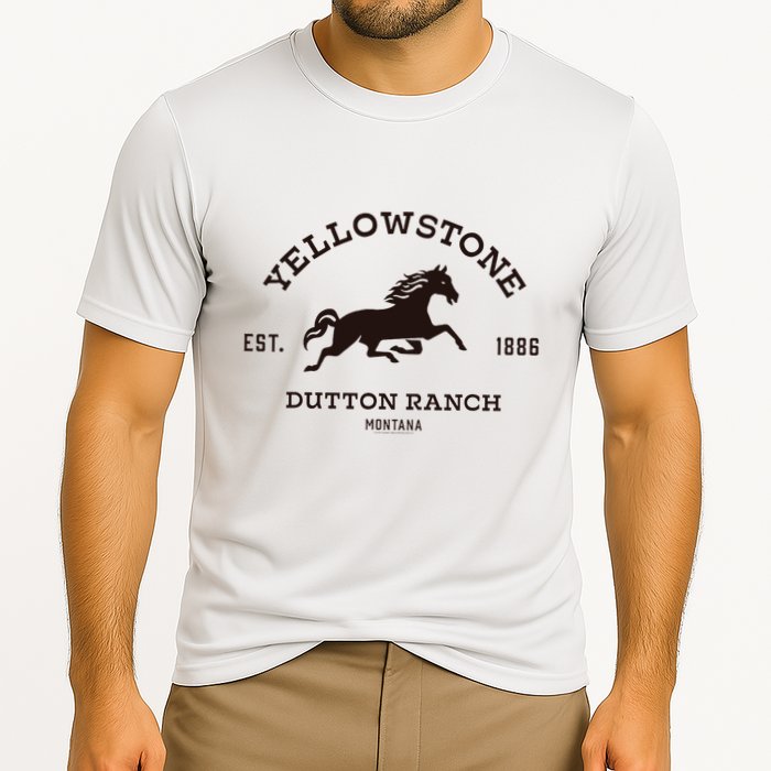 Yellowstone D.U.T.T.O.N Ranch With Horse Performance Shirt