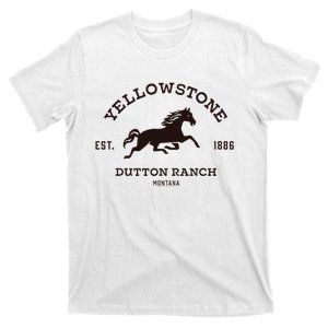 Yellowstone D.U.T.T.O.N Ranch With Horse T-Shirt