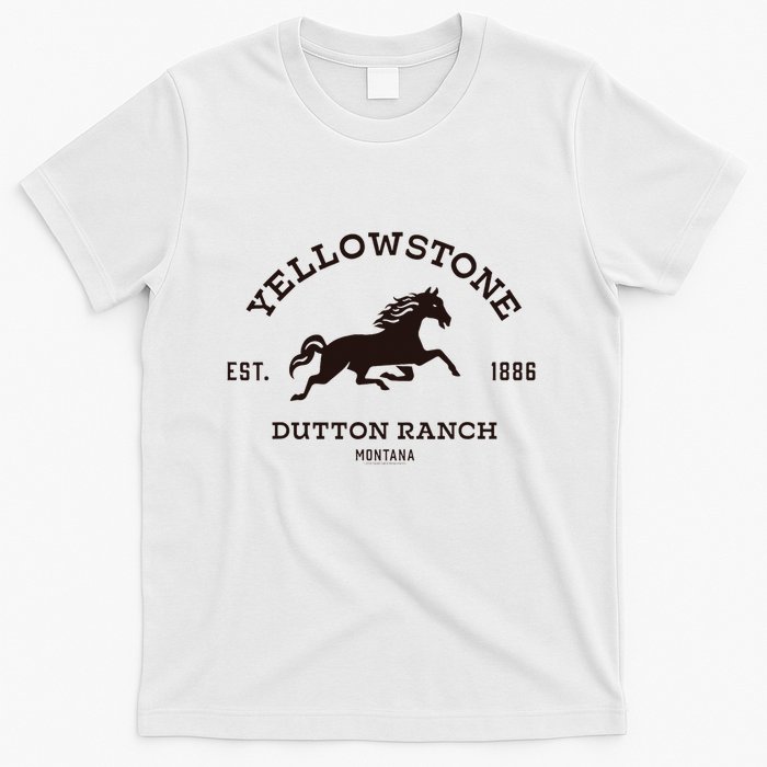 Yellowstone D.U.T.T.O.N Ranch With Horse T-Shirt