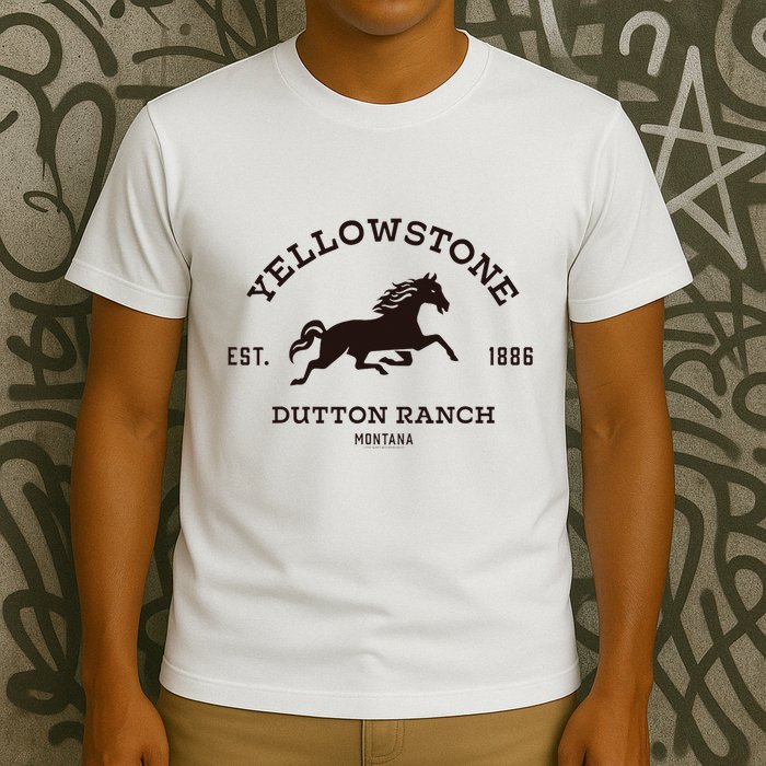 Yellowstone D.U.T.T.O.N Ranch With Horse T-Shirt