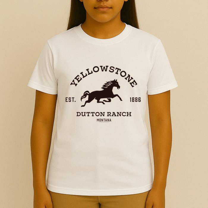 Yellowstone D.U.T.T.O.N Ranch With Horse T-Shirt