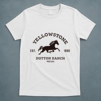 Yellowstone D.U.T.T.O.N Ranch With Horse T-Shirt