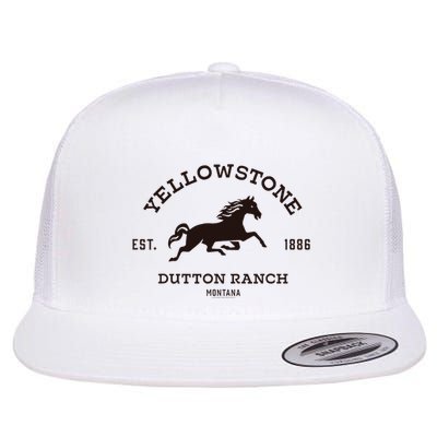 Yellowstone D.U.T.T.O.N Ranch With Horse Flatbill Hat