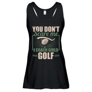 You Dont Scare Me I Coach Girls Golf Funny Coach Ladies Essential Flowy Tank