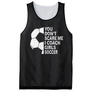 You Dont Scare Me I Coach Soccer Funny Soccer Coach Mesh Reversible Basketball Jersey Tank