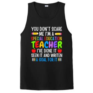 You Don't Scare Me I'm A Special Education Teacher Funny Gift PosiCharge Competitor Tank