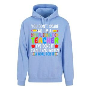 You Don't Scare Me I'm A Special Education Teacher Funny Gift Unisex Surf Hoodie