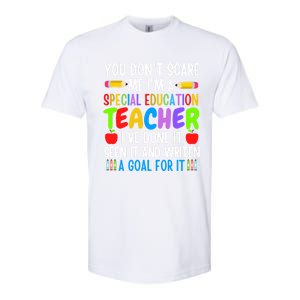 You Don't Scare Me I'm A Special Education Teacher Funny Gift Softstyle CVC T-Shirt