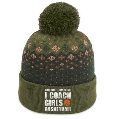 You Don't Scare Me I Coach Girls Basketball Coaches The Baniff Cuffed Pom Beanie