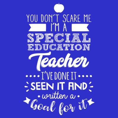 You Don't Scare Me I'm A Special Education Teacher Gift T-Shirt