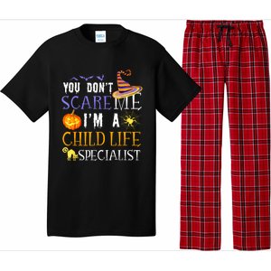 You DonT Scare Child Life Specialist Halloween Saying Fun Pajama Set