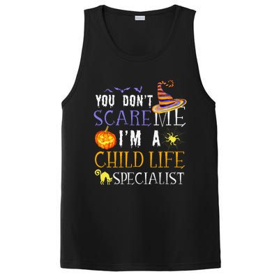 You DonT Scare Child Life Specialist Halloween Saying Fun PosiCharge Competitor Tank