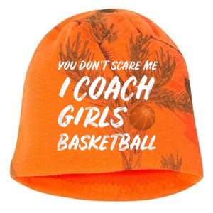 You Don't Scare Me I Coach Basketball Coaching Gift Kati - Camo Knit Beanie