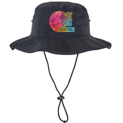 You Don't Scare Me I Coach Basketball Sport Coaching G Gift Bucket Hat