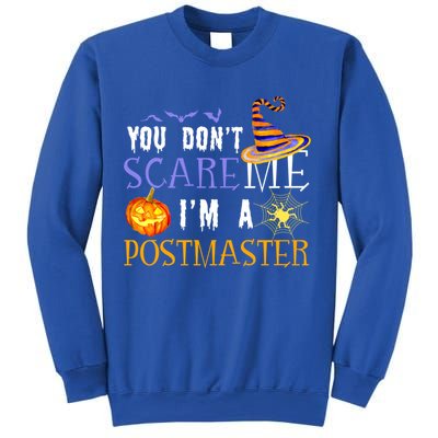 You Don't Scare Me I'm A Postmaster Halloween Matching Funny Gift Sweatshirt