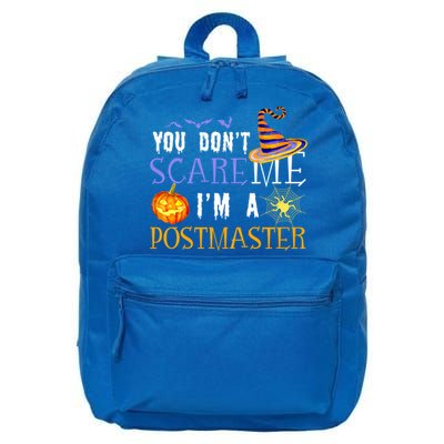 You Don't Scare Me I'm A Postmaster Halloween Matching Funny Gift 16 in Basic Backpack