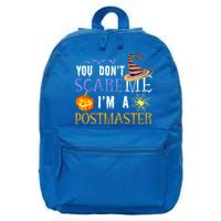 You Don't Scare Me I'm A Postmaster Halloween Matching Funny Gift 16 in Basic Backpack