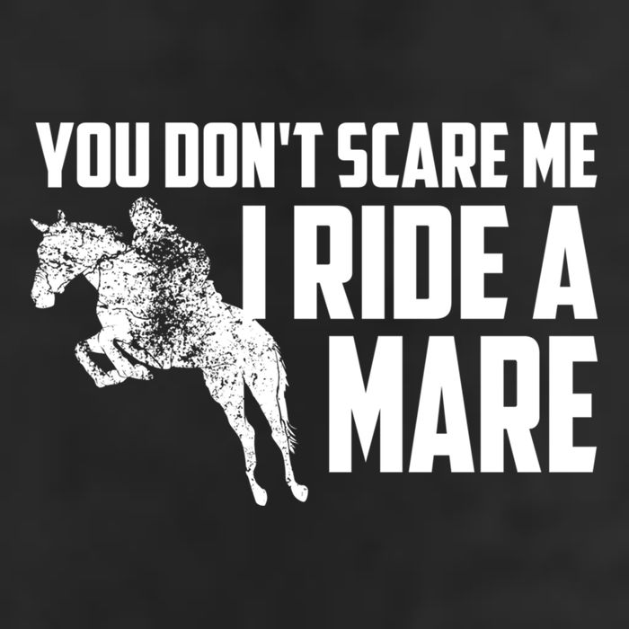 You DonT Scare Me I Ride A Mare Horse Lovers Gift 11oz C Handle Ceramic Mug